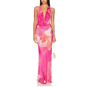 Lexie Maxi Dress in Isabel Pink from Runaway The Label